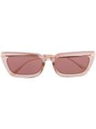 Jimmy Choo Eyewear Vela Gs Sunglasses - Pink