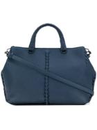 Bottega Veneta Braided Detailing Tote - Blue