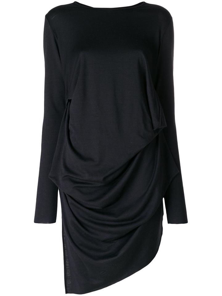 Uma Wang Draped Jumper - Blue