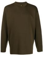 Batoner Relaxed-fit Crew-neck Pullover - Green