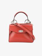 Proenza Schouler Small Hava Shoulder Bag, Women's, Red, Leather/suede