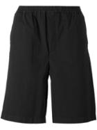 Msgm Bermuda Shorts, Men's, Size: 46, Black, Cotton/spandex/elastane
