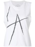 Local Authority Printed Tank Top - White