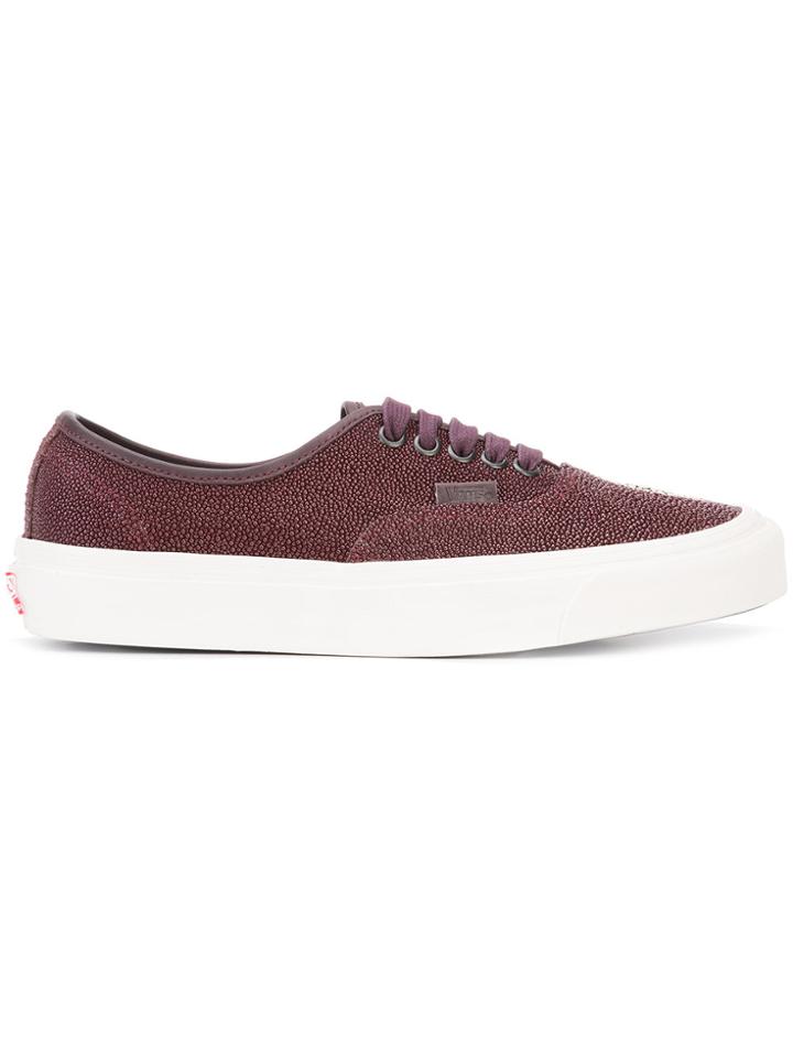 Vans Vault Authentic Og Lx Sneakers - Red