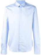 Wooyoungmi Classic Button Down Shirt, Men's, Size: 50, Blue, Cotton