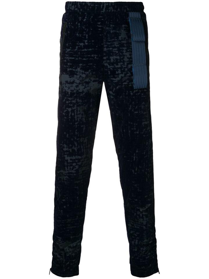Cottweiler Patterned Track Trousers - Blue