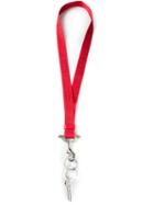 Givenchy Obsedia Lanyard, Men's, Red, Polyester