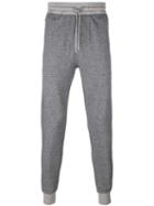 Burberry Cuffed Track Pants, Men's, Size: Xl, Grey, Cotton