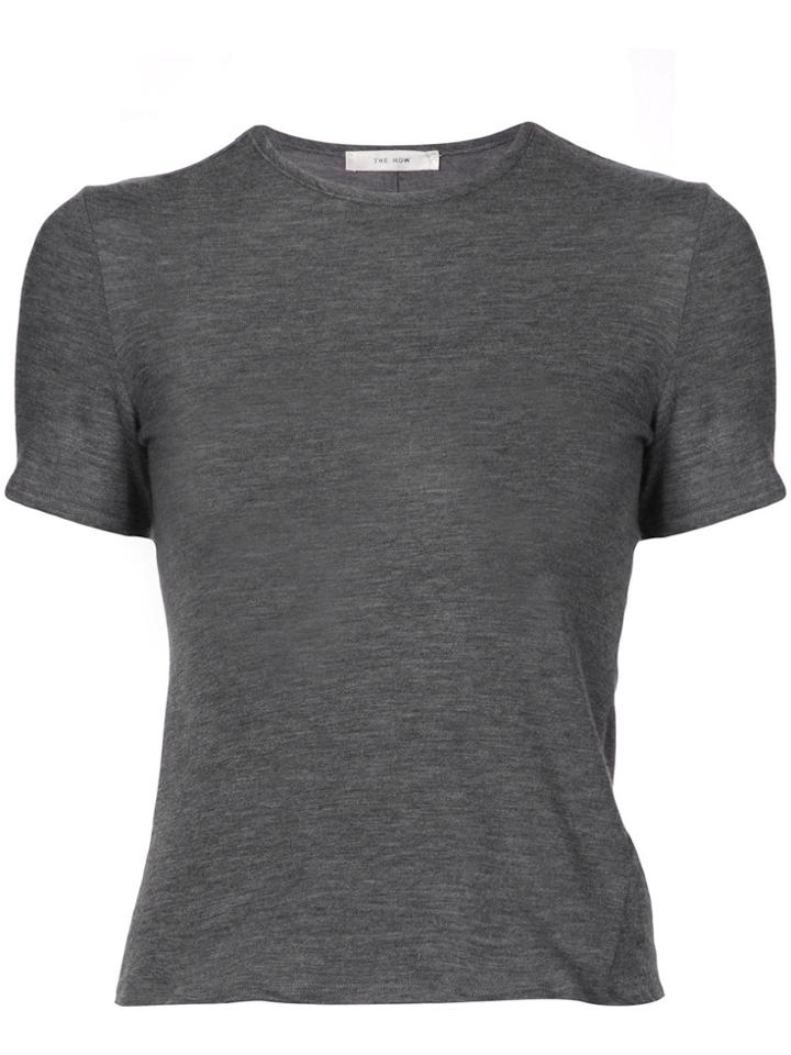 The Row Round Neck Jumper - Grey