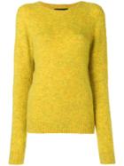 Roberto Collina Textured Knit Sweater - Yellow & Orange