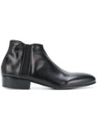 Leqarant Zipped Ankle Boots - Black