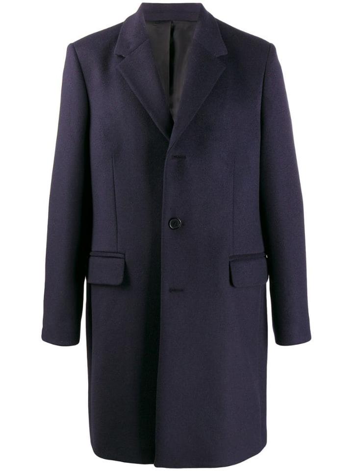 Acne Studios Classic Structured Coat - Blue