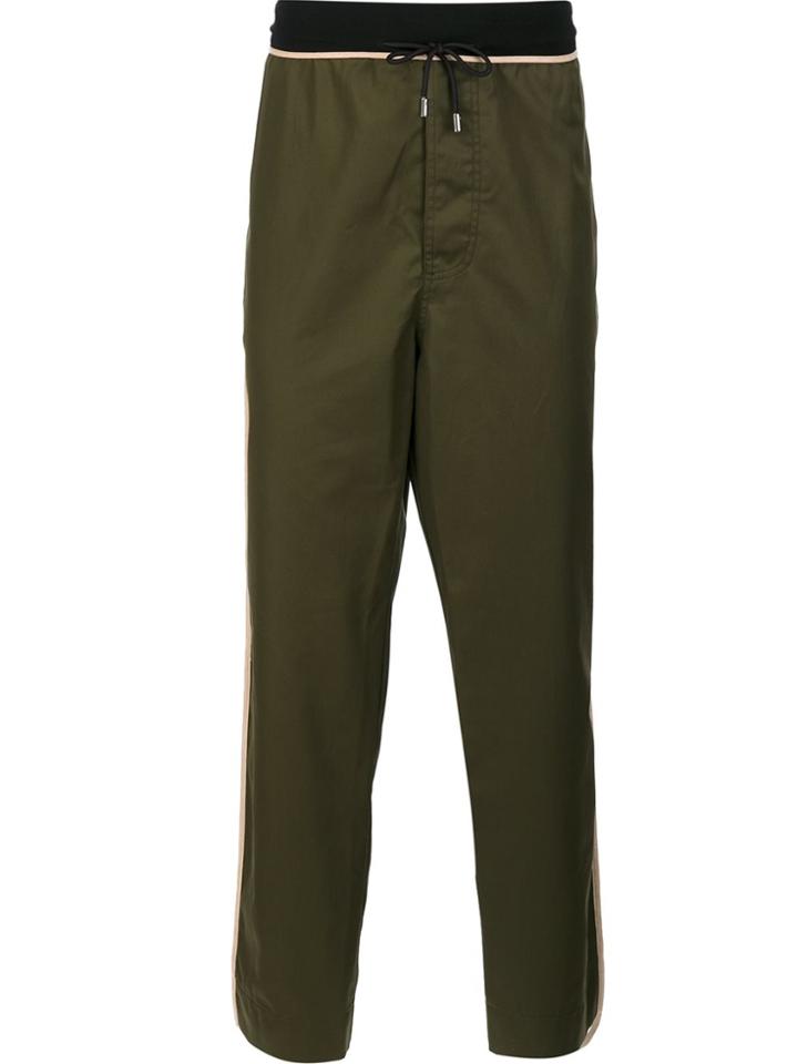 Vivienne Westwood Man Drawstring Track Pants - Green