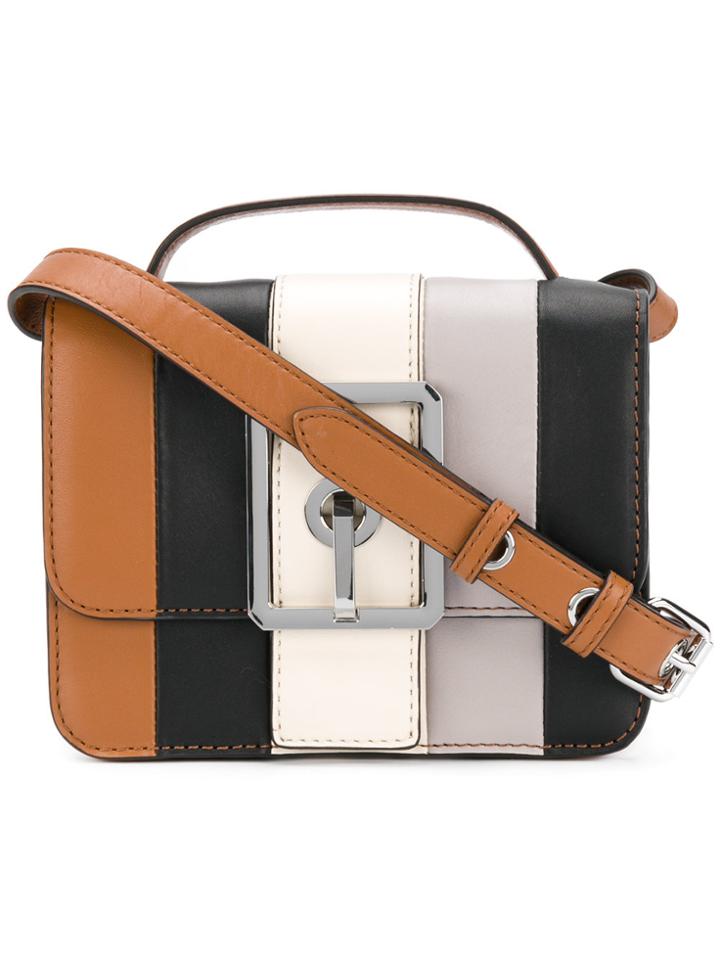 Rebecca Minkoff Hook Up Handle Clutch - Brown