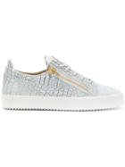 Giuseppe Zanotti Gail Python-print Sneakers - White