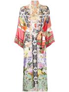 Rianna + Nina Printed Long Kaftan - Multicolour