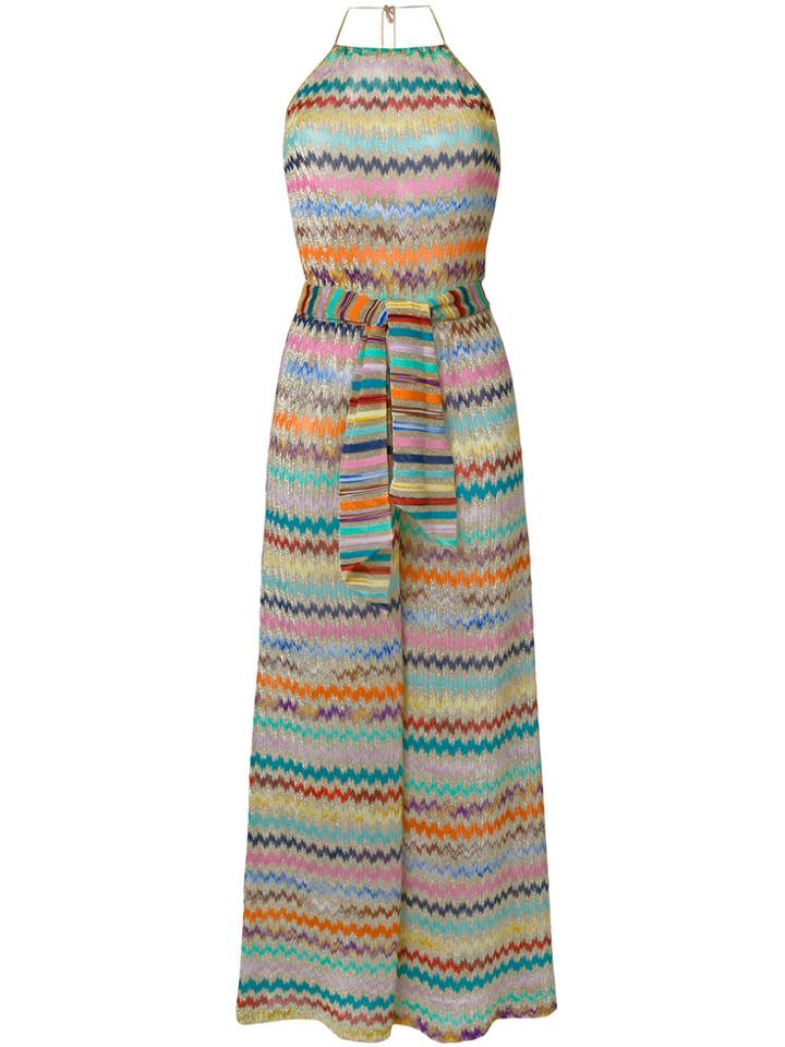 Missoni Embroidered Flared Jumpsuit - Multicolour