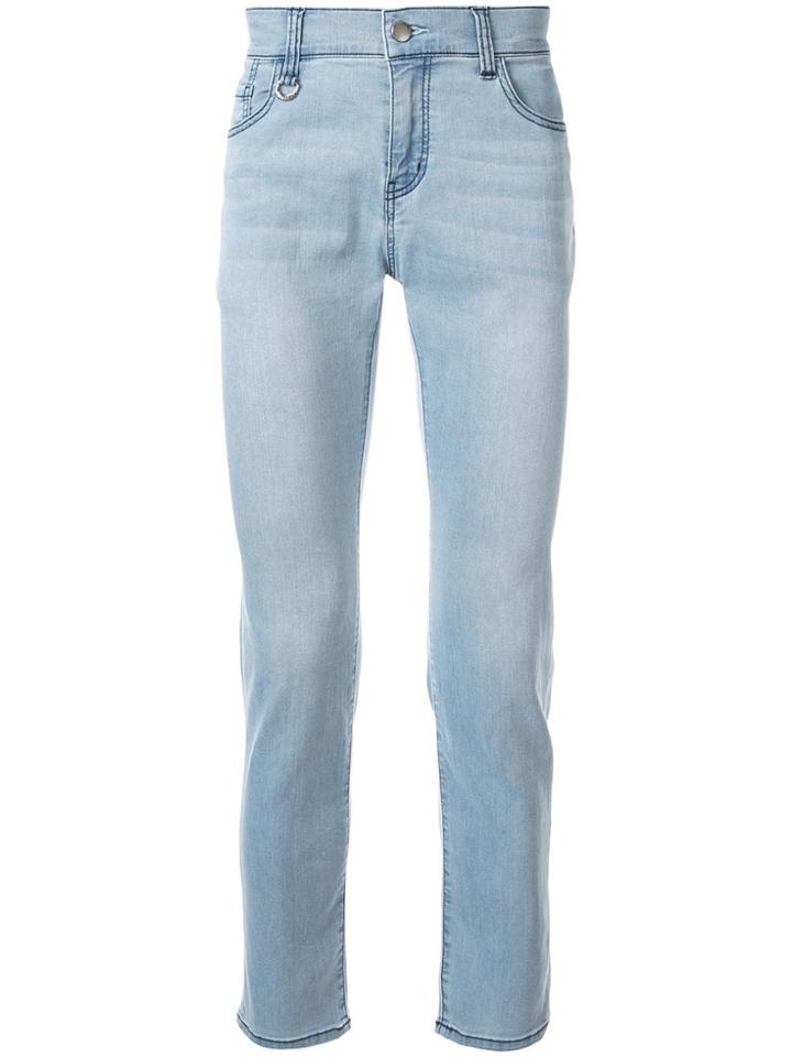 Guild Prime Contrast Stitch Jeans - Blue