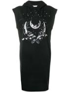 Givenchy Printed T-shirt Dress - Black