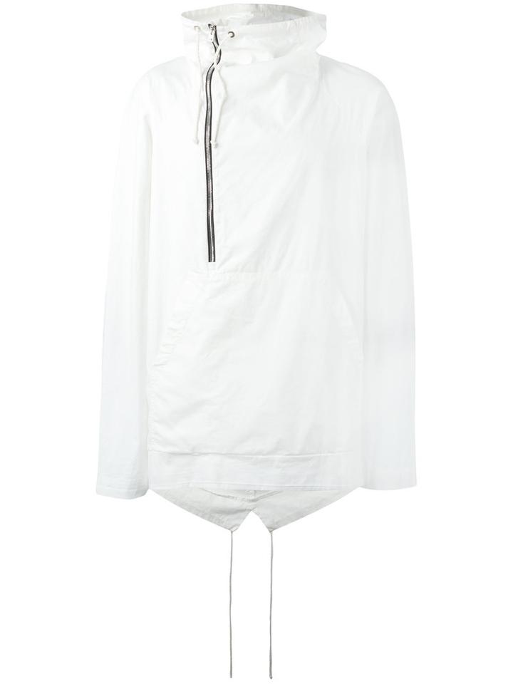 Lost & Found Rooms Side Zip Lightweight Jacket, Men's, Size: Xs, White, Linen/flax/spandex/elastane