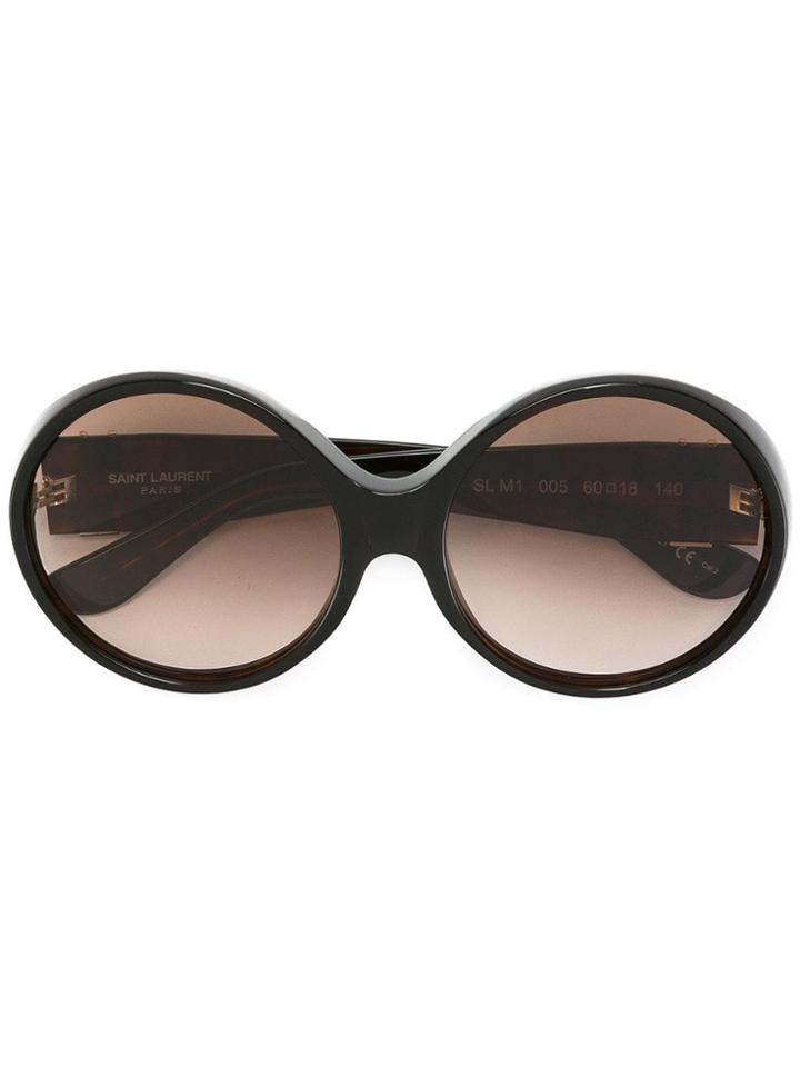 Saint Laurent Eyewear 'sl M1 005' Sunglasses - Brown