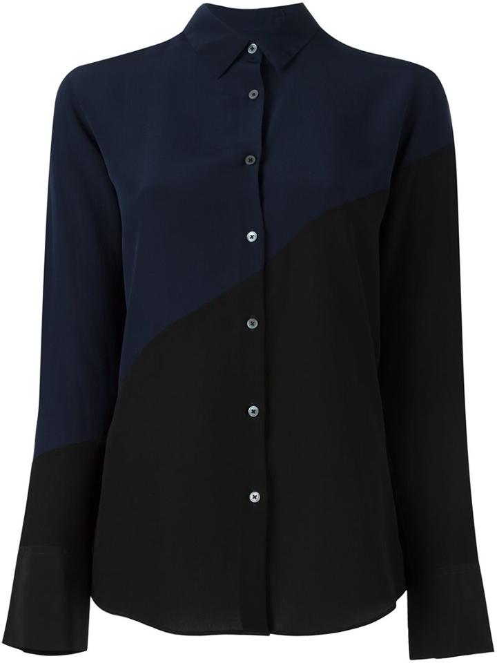 Paul By Paul Smith Colour Block Button Down Shirt