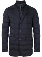 Herno Padded Button-down Coat - Blue