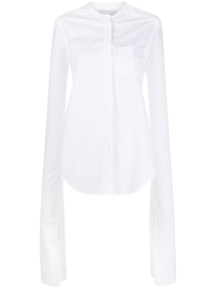 Coperni Extra Long Sleeves Shirt - White