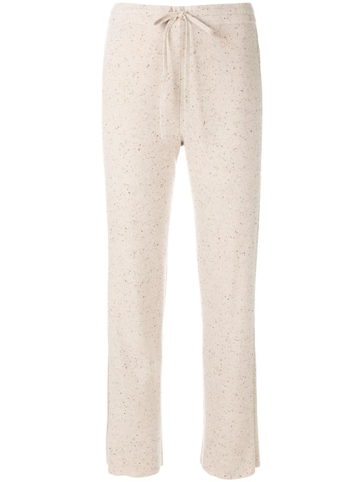 Sonia Rykiel Side Stripe Track Pants - Nude & Neutrals