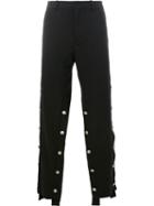 Y/project Embellished Wide-leg Trousers - Black