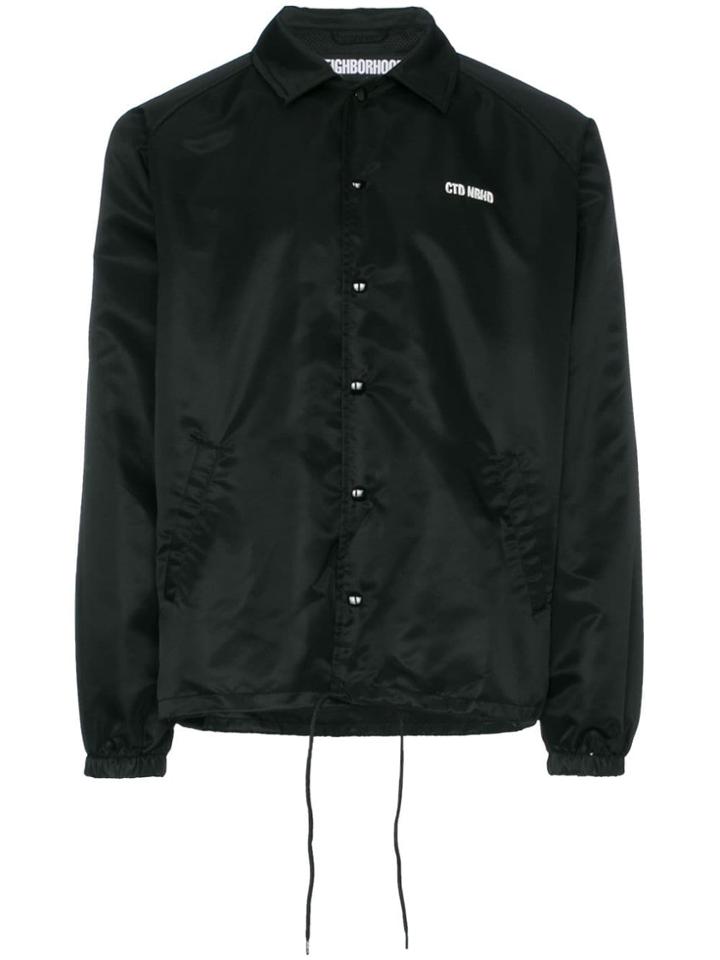 Neighborhood X Cali Cover The Earth And Logo Printed Cotton Jacket -