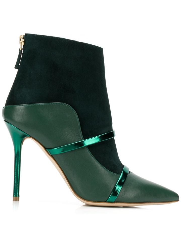 Malone Souliers By Roy Luwolt Madison Ankle Boots - Green