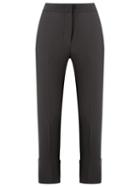 Giuliana Romanno Side Pockets Cropped Trousers