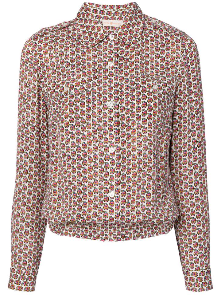 Tory Burch Allegra Paisley Printed Shirt - Multicolour