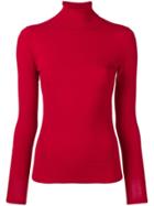 Dvf Diane Von Furstenberg Jelena High Neck Sweater - Red