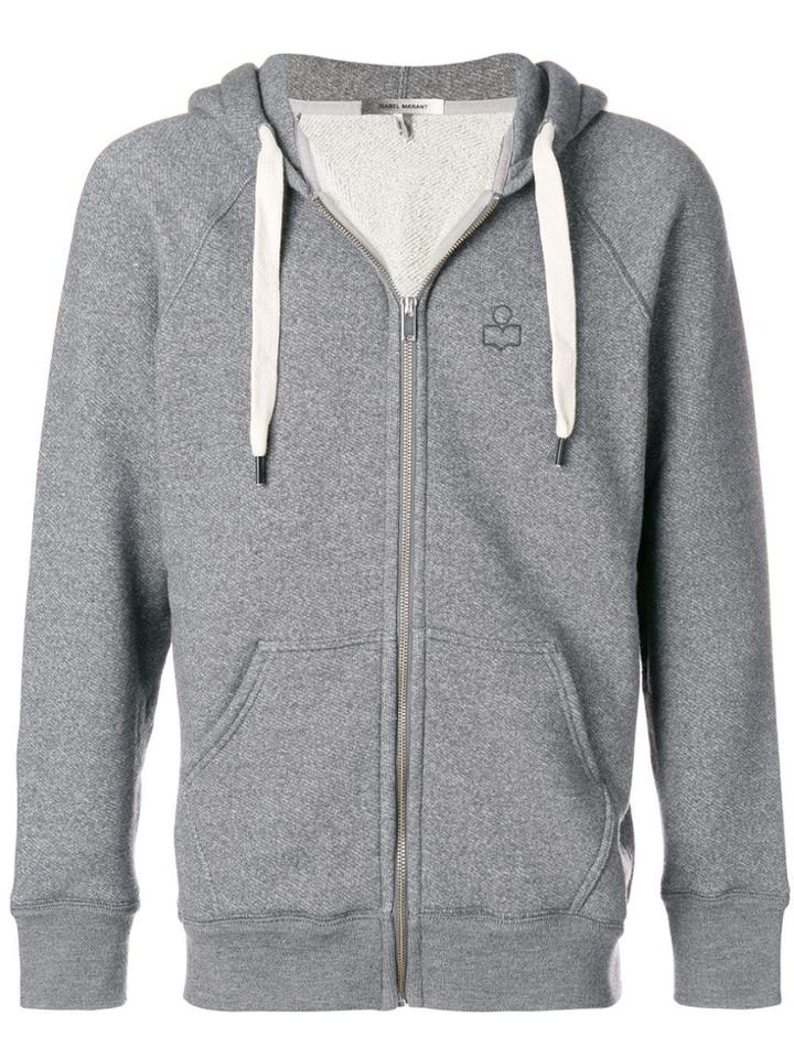 Isabel Marant Zip-up Hoodie - Grey