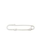 Takahiromiyashita The Soloist Safety Pin Brooch - Silver