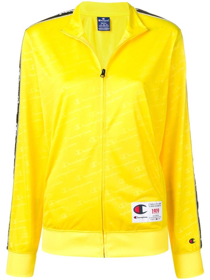 Champion Logo Band Jacket - Yellow