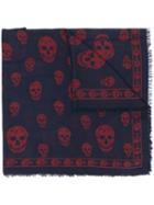 Alexander Mcqueen Foulard Skull - Black