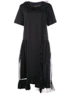 Simone Rocha Embellished T-shirt Dress - Black