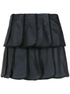 Clé Leather Pétalas Skorts - Blue