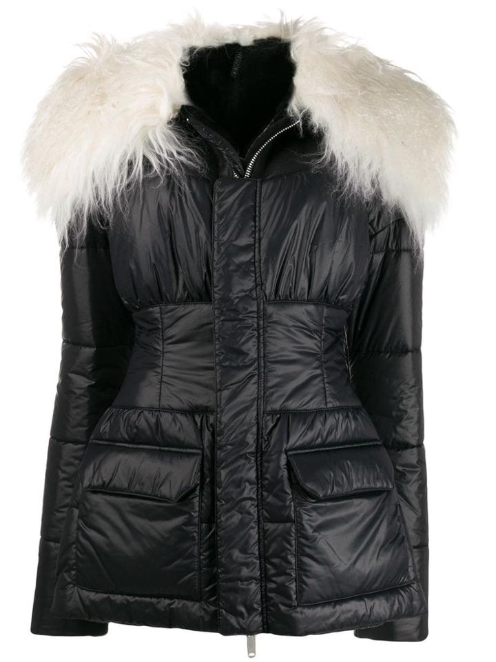 Unravel Project Zip-up Puffer Jacket - Black
