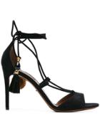 Dolce & Gabbana Tasseled Sandals - Black