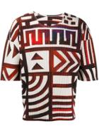 Homme Plissé Issey Miyake Pleated T-shirt - White