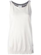 Lost & Found Rooms - Classic Tank Top - Women - Cotton - S, Women's, Nude/neutrals, Cotton