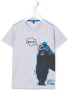 Armani Junior Gorilla Print T-shirt, Boy's, Size: 6 Yrs