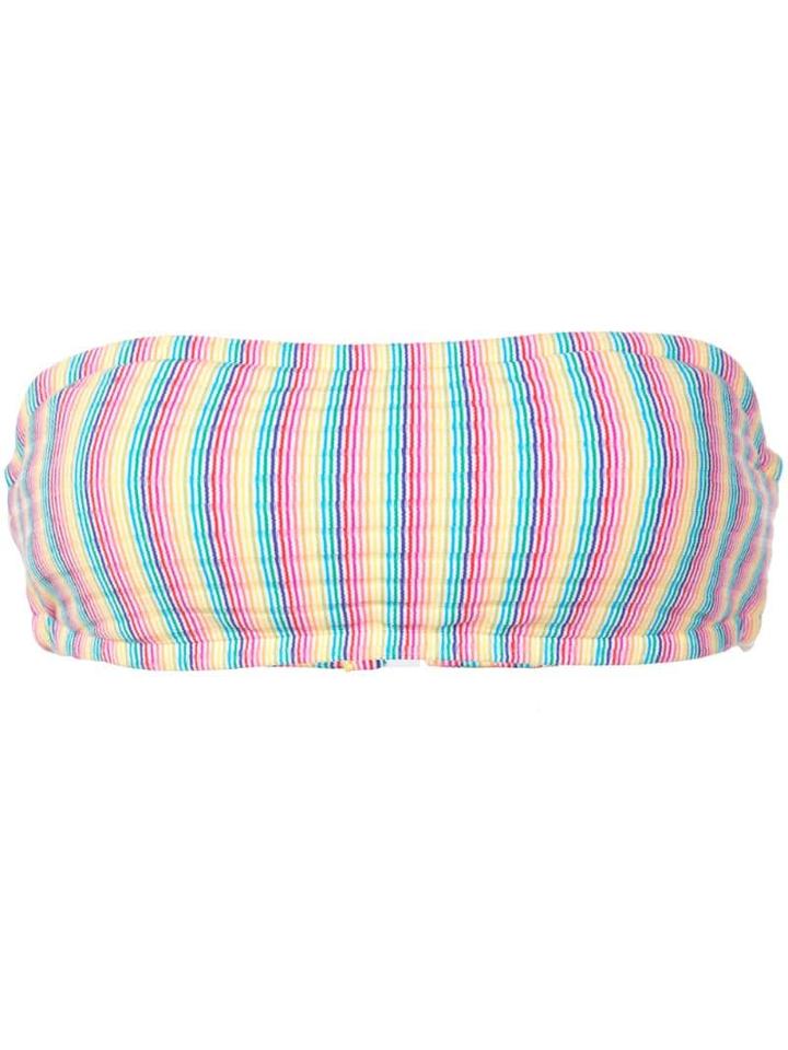 Onia Natalia Bandeau Bikini Top - Multicolour