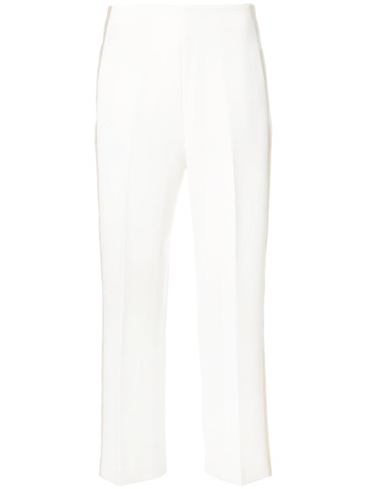 3.1 Phillip Lim Cropped Straight-leg Trousers - White