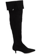 Tory Burch Fold Over Kitten Heel Boots