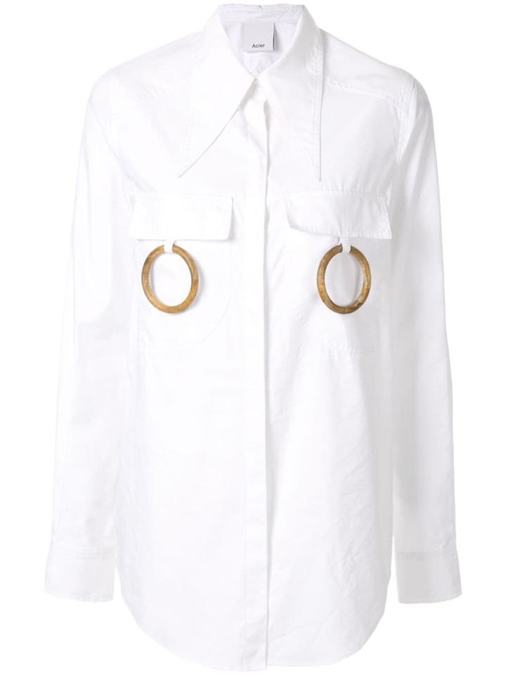 Acler Alameda Shirt - White